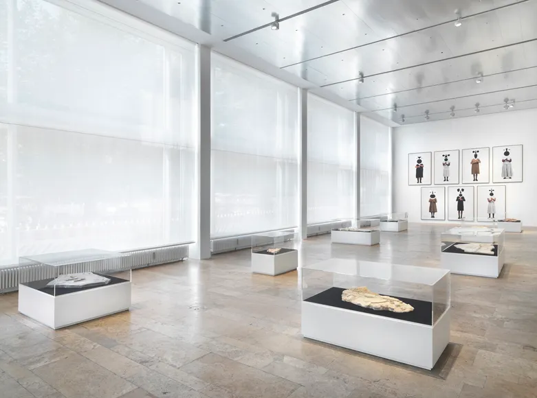 Yael Bartana, Installation view, Yael Bartana, The Graveyard, Capitain Petzel