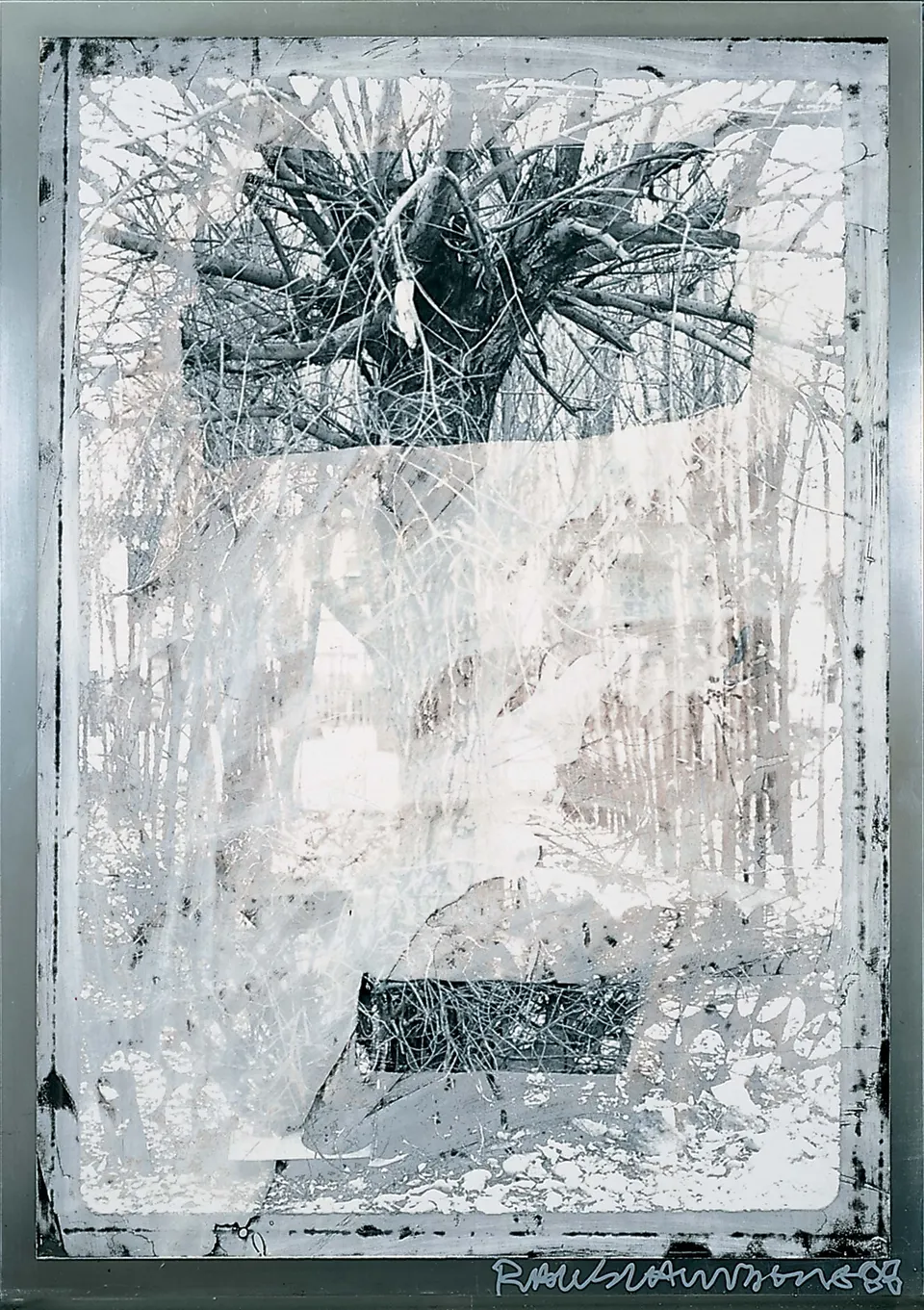 ROBERT RAUSCHENBERG, From the Bleacher Series: Chinese Tree