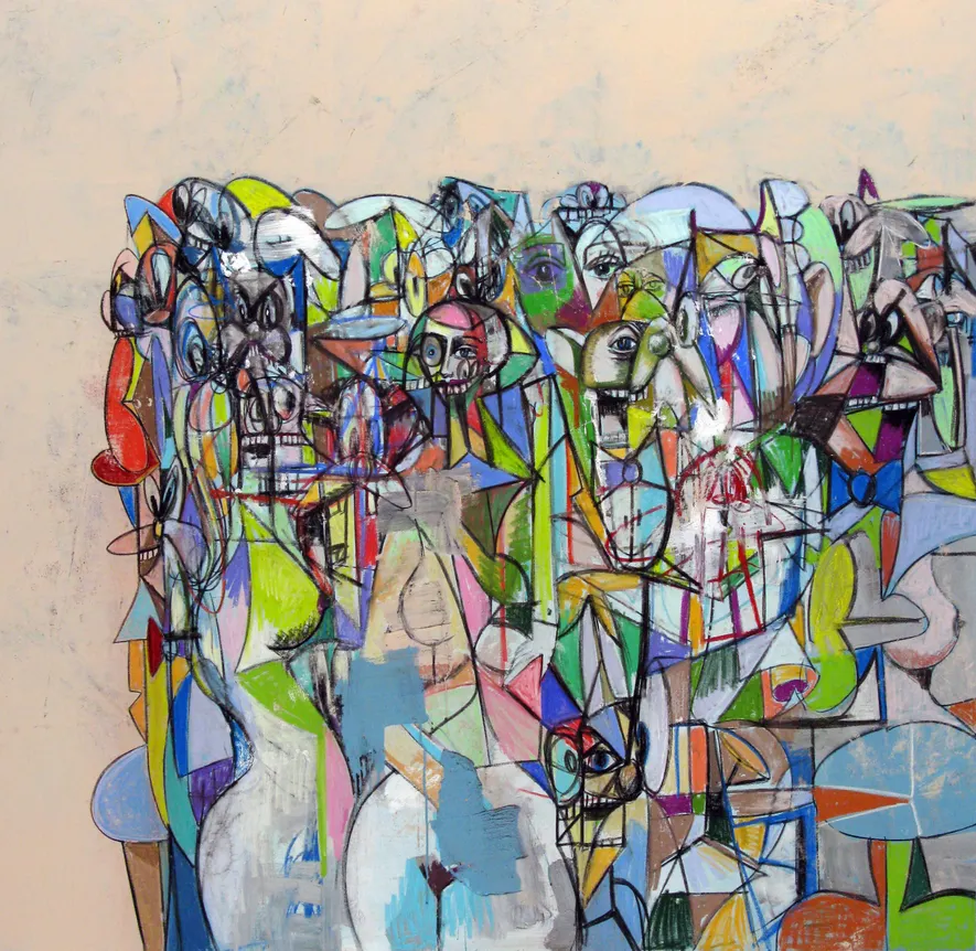 George Condo, Compression III