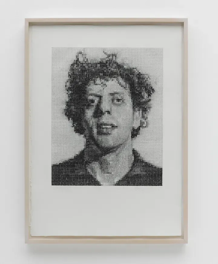 CHUCK CLOSE, Phil Spitbite