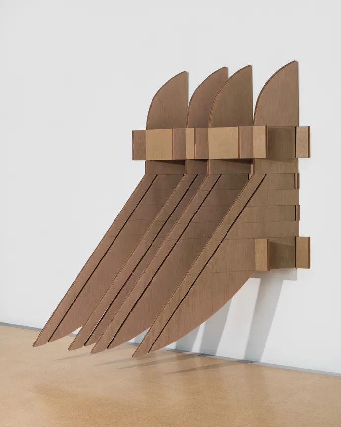 Diane Simpson, Corrugated Drawing #2