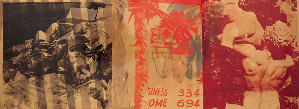 ROBERT RAUSCHENBERG, Shady Love (Borealis)