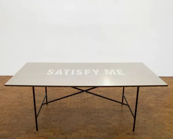 Monica Bonvicini, Satisfy Me Flat
