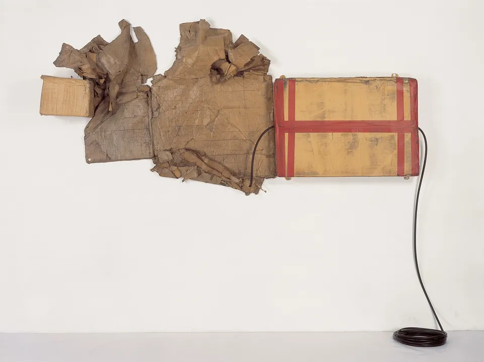 ROBERT RAUSCHENBERG, Untitled (Cardboard)