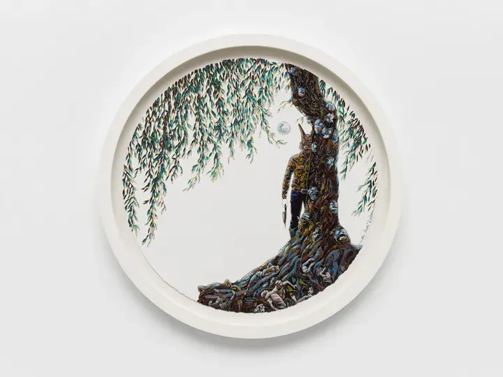 Raqib Shaw, Willow Psycho