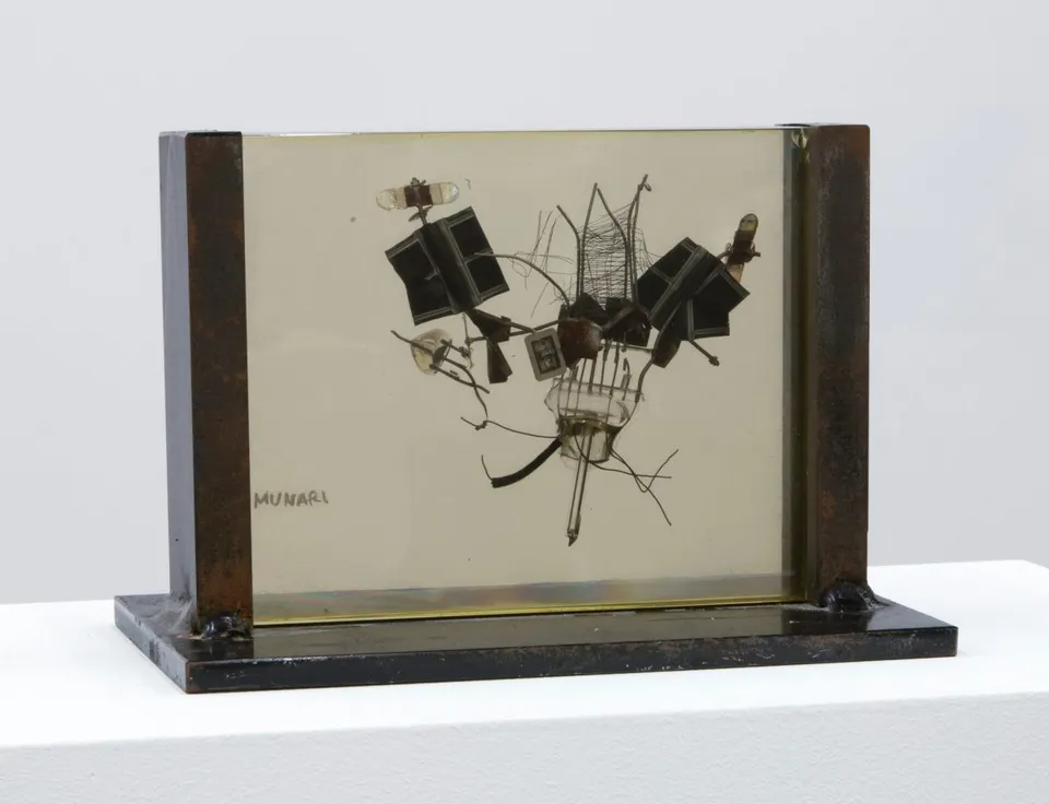 Bruno Munari, fossile del 2000 (fossil from 2000)