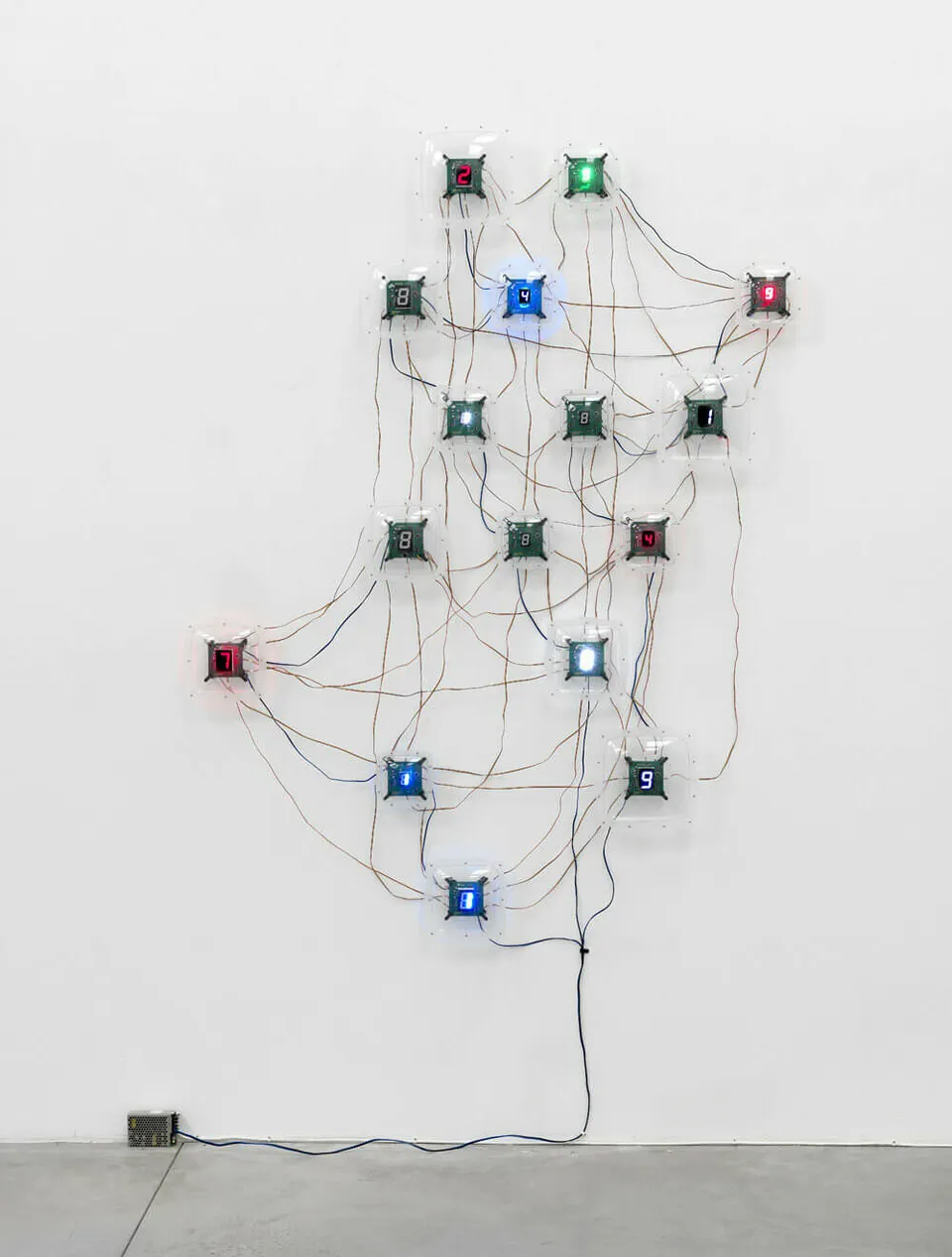 Tatsuo Miyajima, Life (Corps sans Organes) No.8