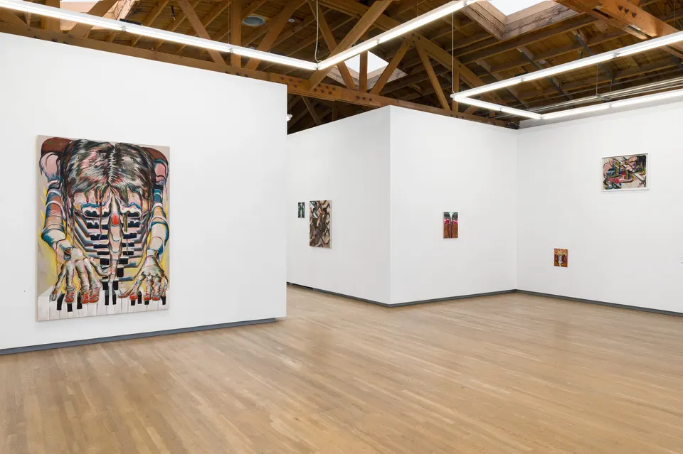 Gabe Cortese, Installation view of Bridget Mullen: Trojan Horses, Nazarian / Curcio, Los Angeles