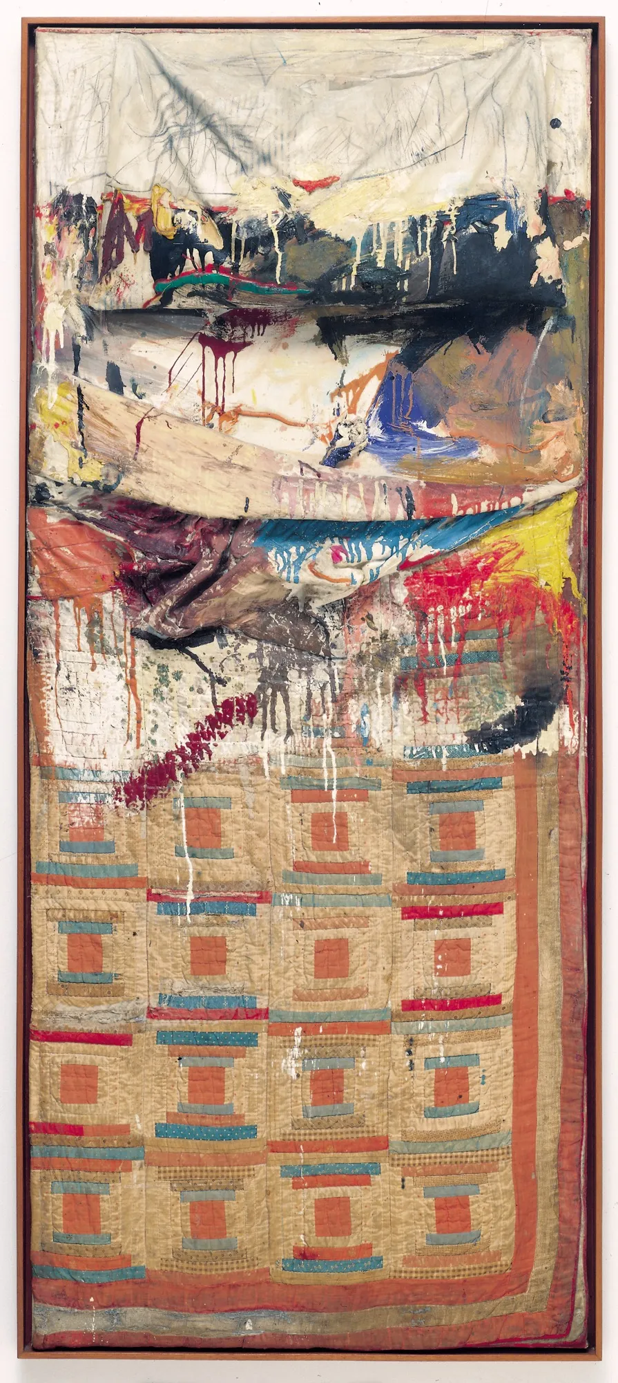 ROBERT RAUSCHENBERG, Bed