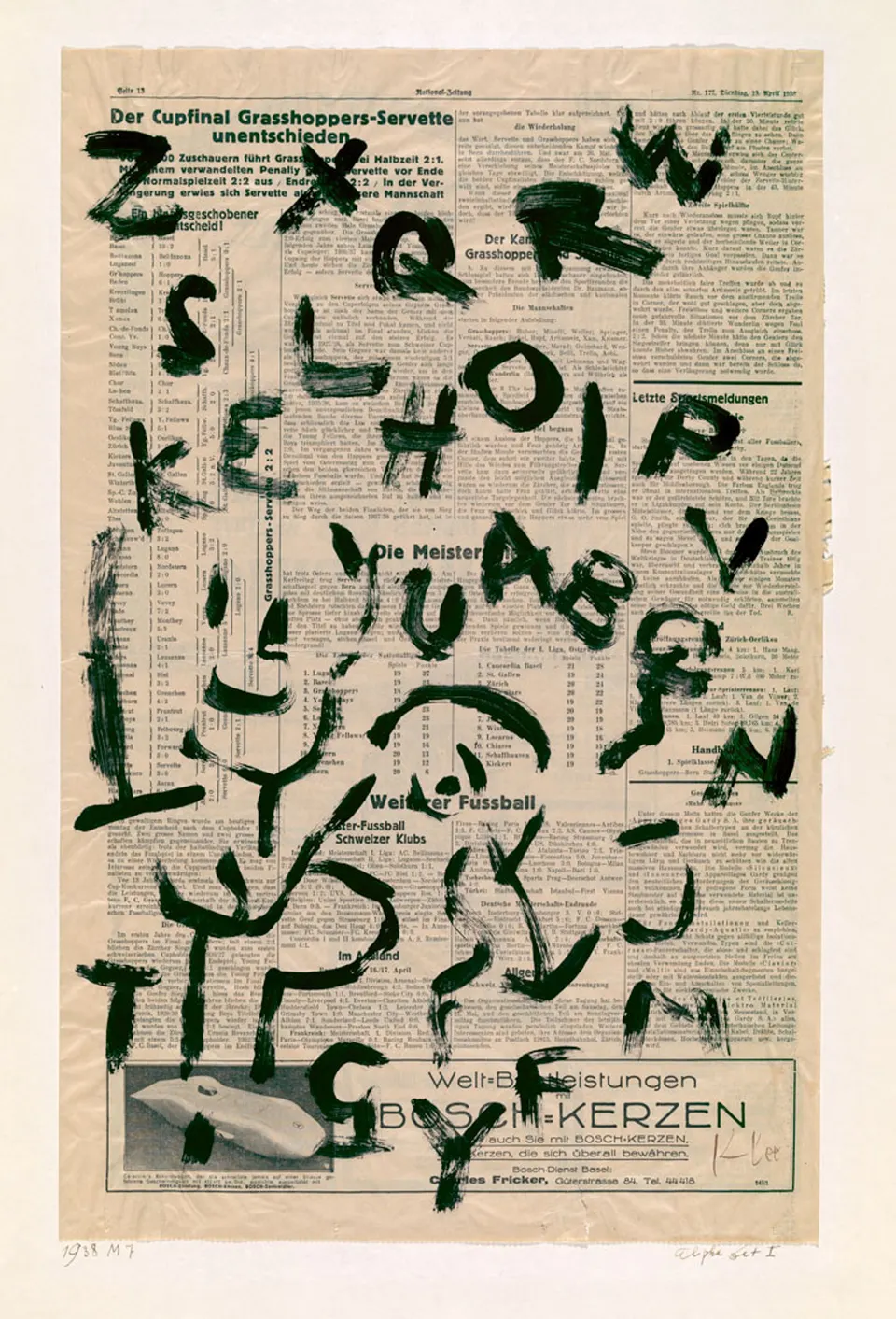 Paul Klee, Alphabet I