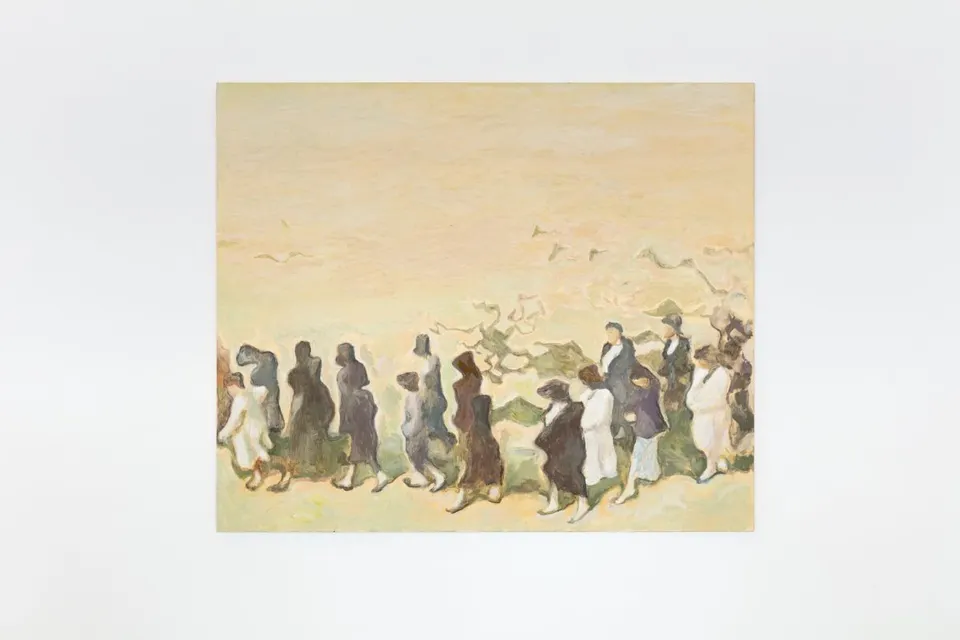 Adrian Paci, the procession