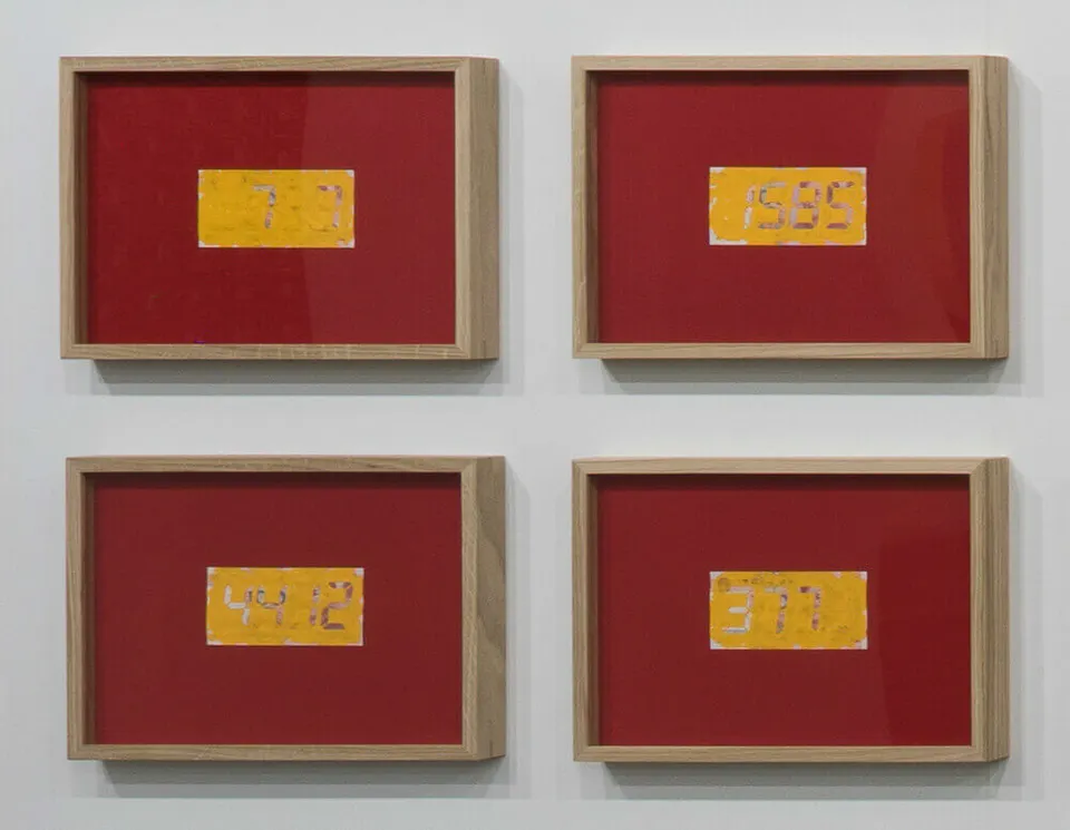 Tatsuo Miyajima, Over Economy by Chinese Yuan 3,600 (detail)