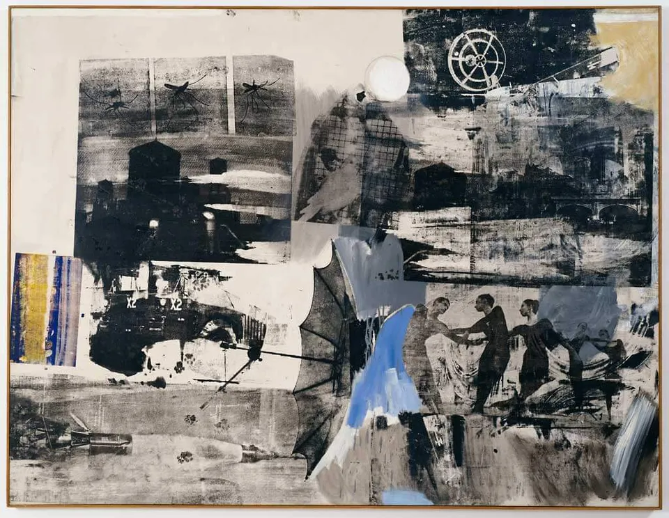 ROBERT RAUSCHENBERG, Scanning