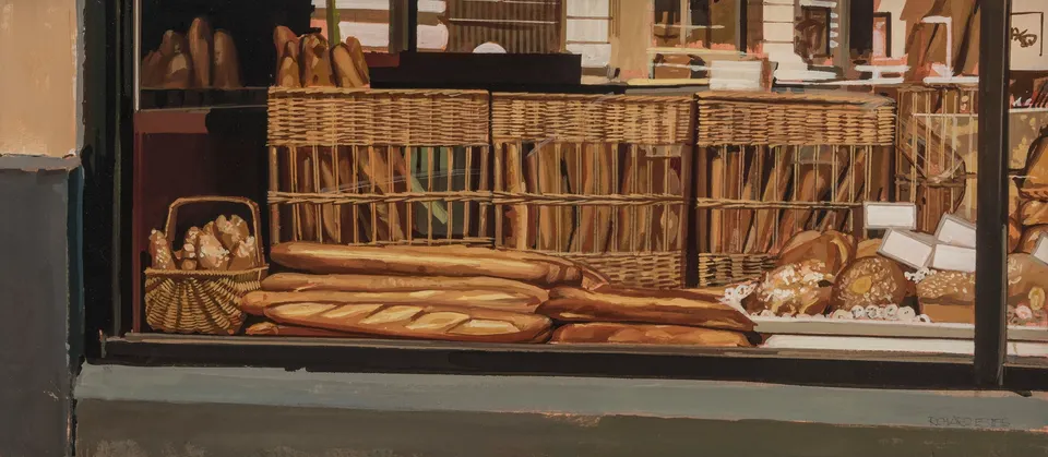 RICHARD ESTES, Study XV - Breads