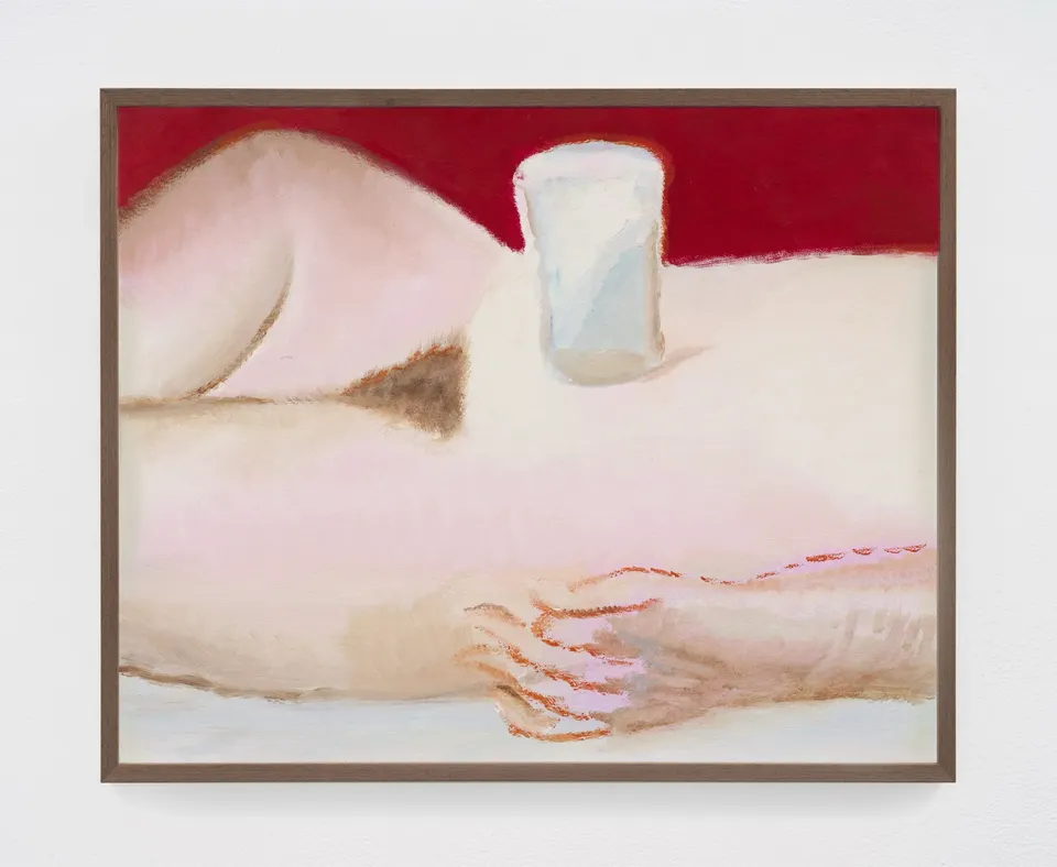Falon Stutzman, Torso with a glass of water