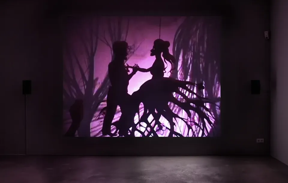 Kara Walker, Fall Frum Grace, Miss Pipi's Blue Tale