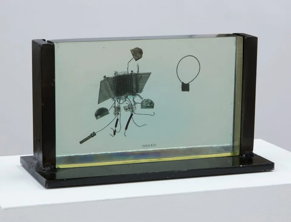 Bruno Munari, fossile del 2000 (fossil from 2000)