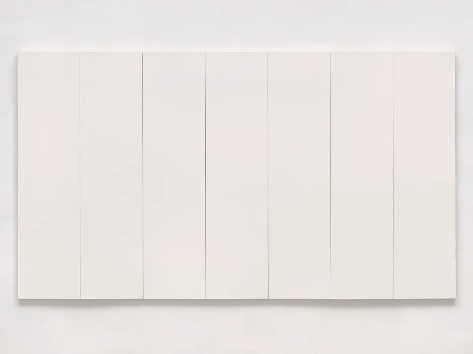 ROBERT RAUSCHENBERG, White Painting