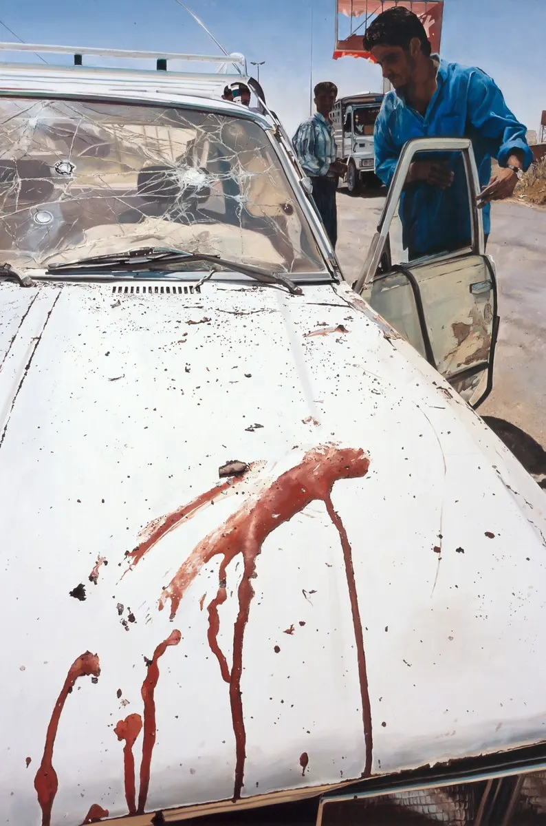 Damien Hirst, Suicide Bomber (Aftermath)