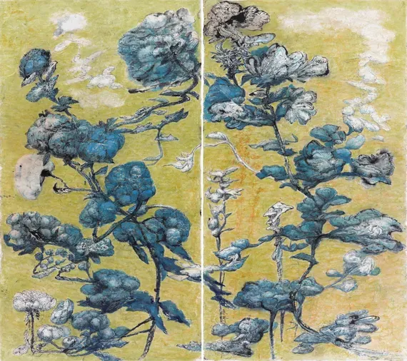 Peng Kanglong, Night Flowers at Dawn