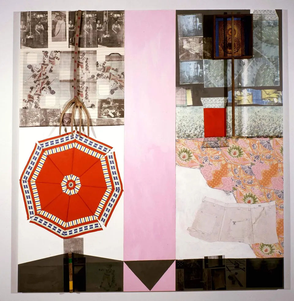 ROBERT RAUSCHENBERG, Tantric Riddle (Spread)