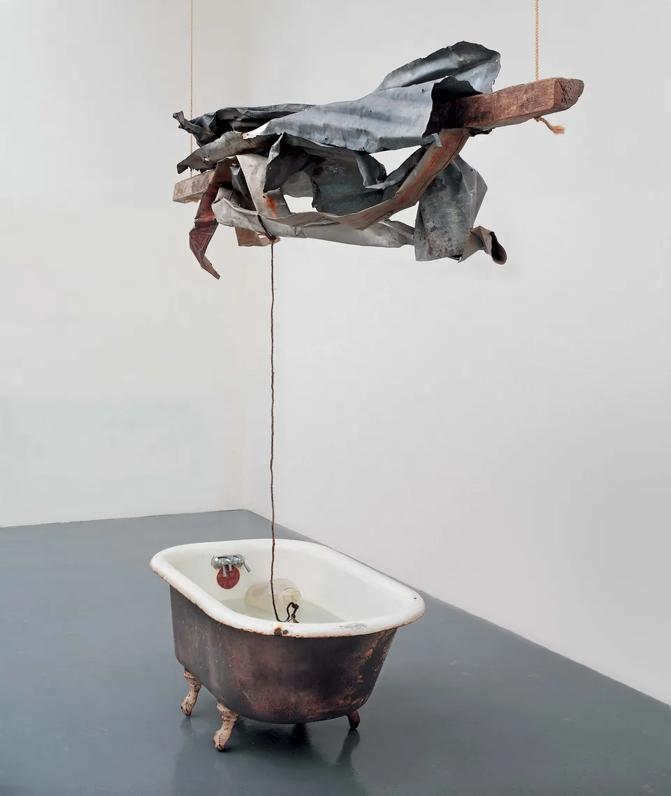 ROBERT RAUSCHENBERG, Sor Aqua (Venetian)