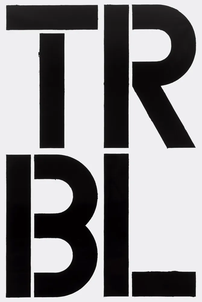 Christopher Wool, Trouble