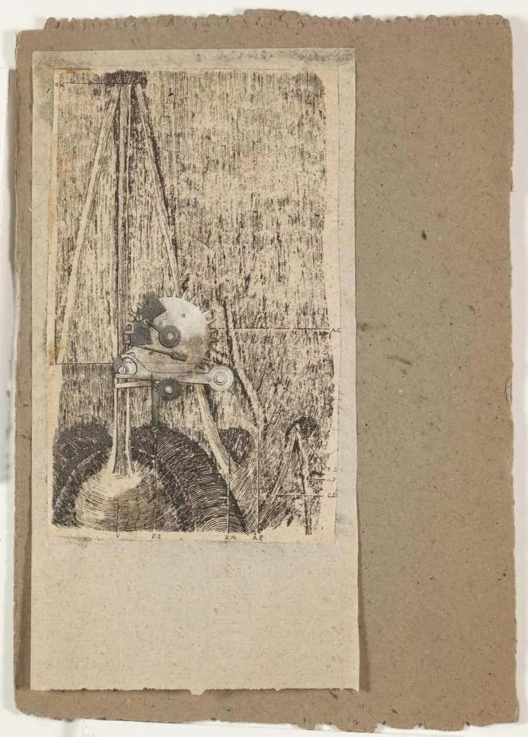 ROBERT RAUSCHENBERG, Untitled [cogs]
