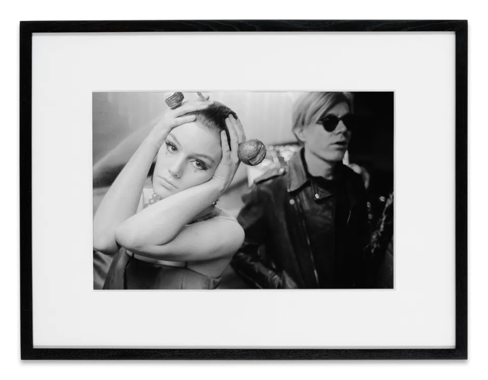 Stephen Shore, International Velvet with Andy Warhol