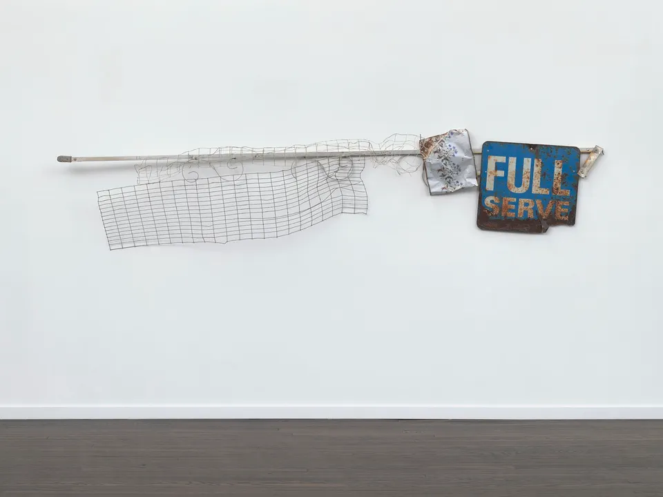 ROBERT RAUSCHENBERG, Snow Gate Winter Glut