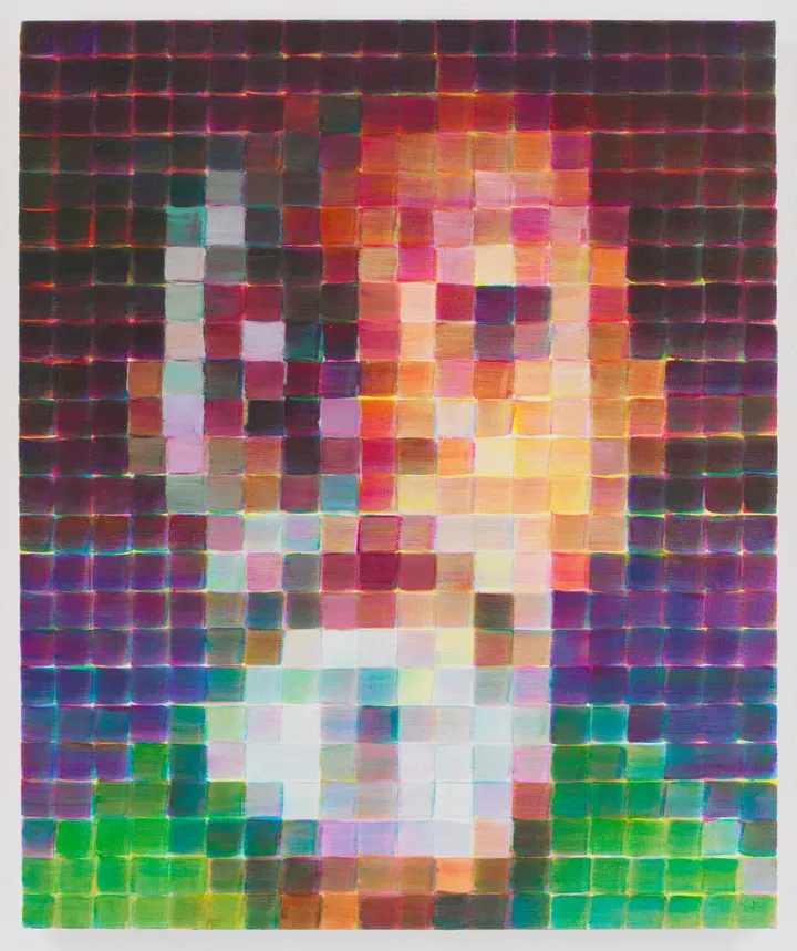 CHUCK CLOSE, Self-Portrait II