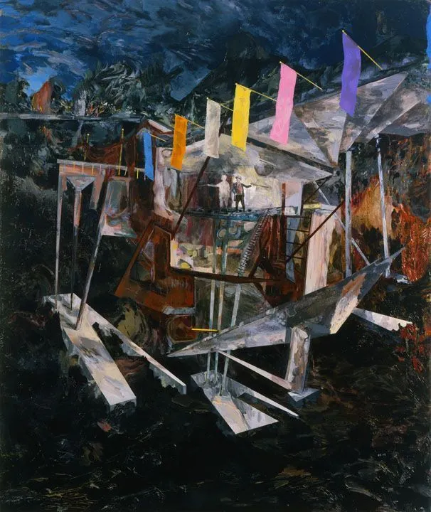 Hernan Bas, A landscape heard