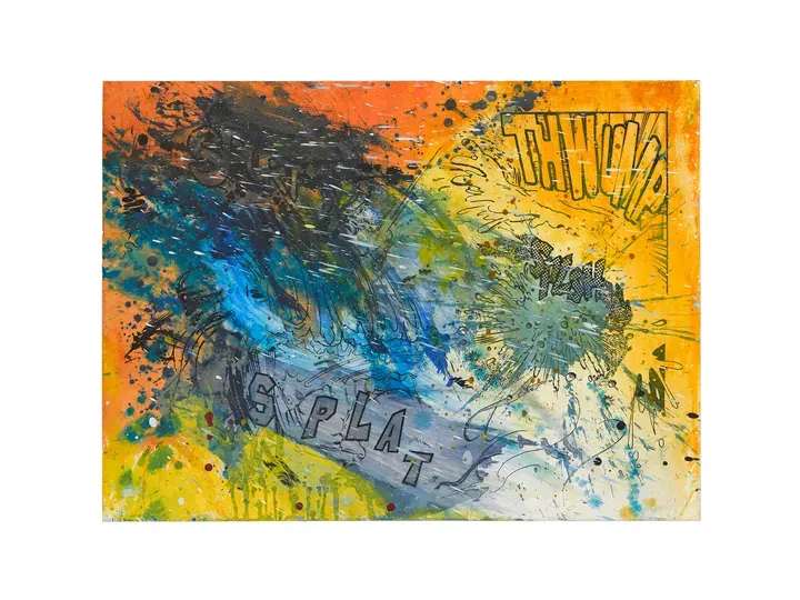 Christian Marclay, Study for Actions: Spurt Splat Thwump Splsh
