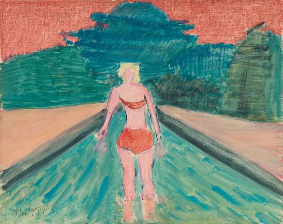 Milton Avery, Wader