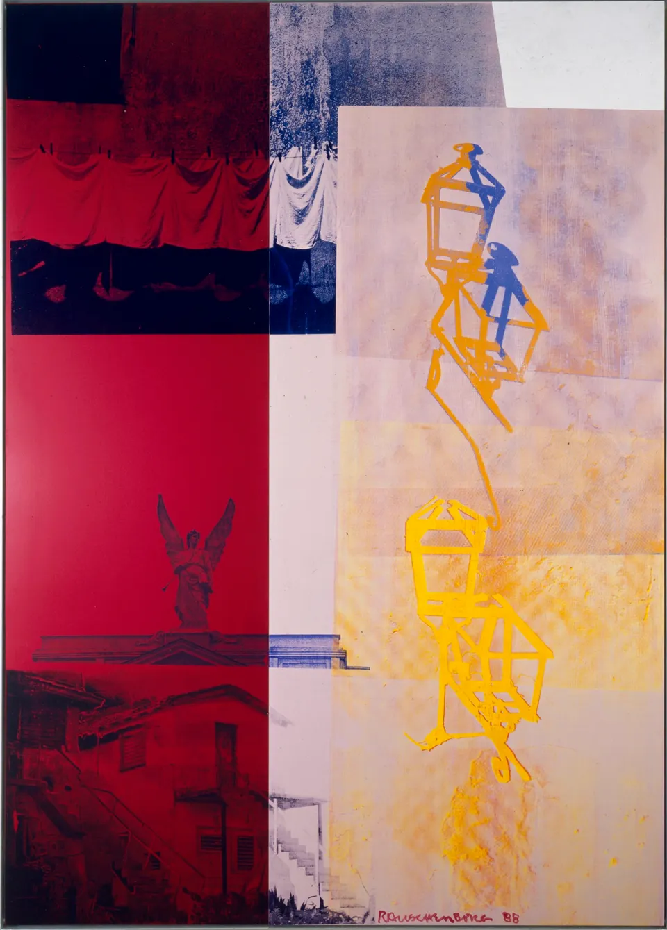 ROBERT RAUSCHENBERG, Guardian Light (Guardian de la Luz) / ROCI CUBA