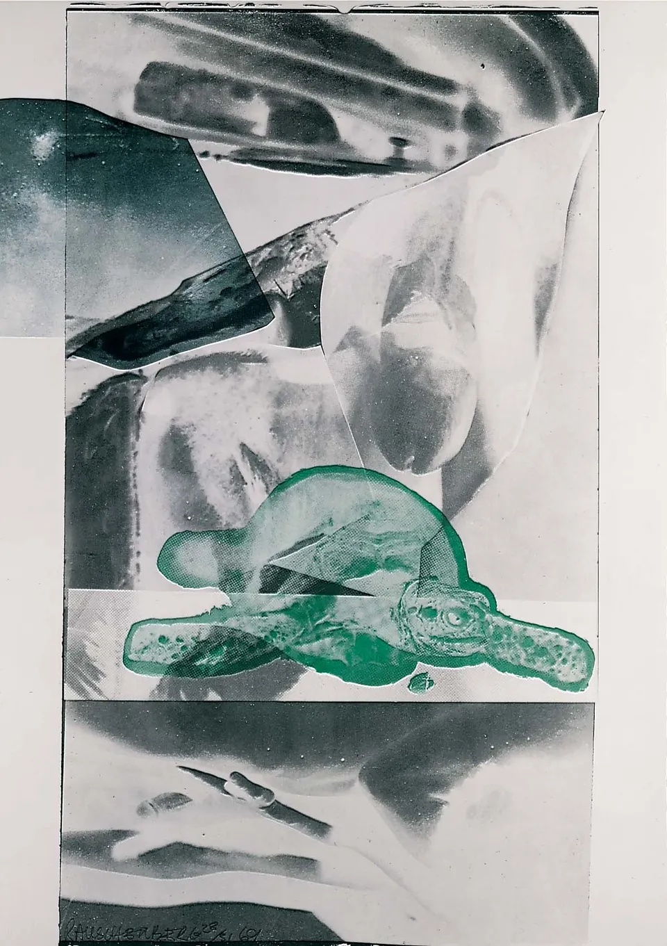 ROBERT RAUSCHENBERG, Gulf