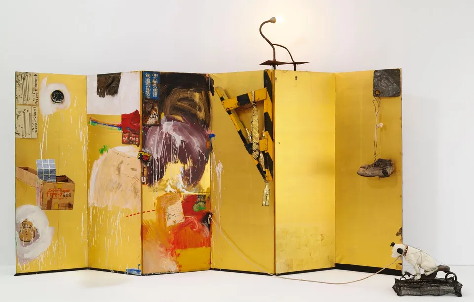 ROBERT RAUSCHENBERG, Gold Standard