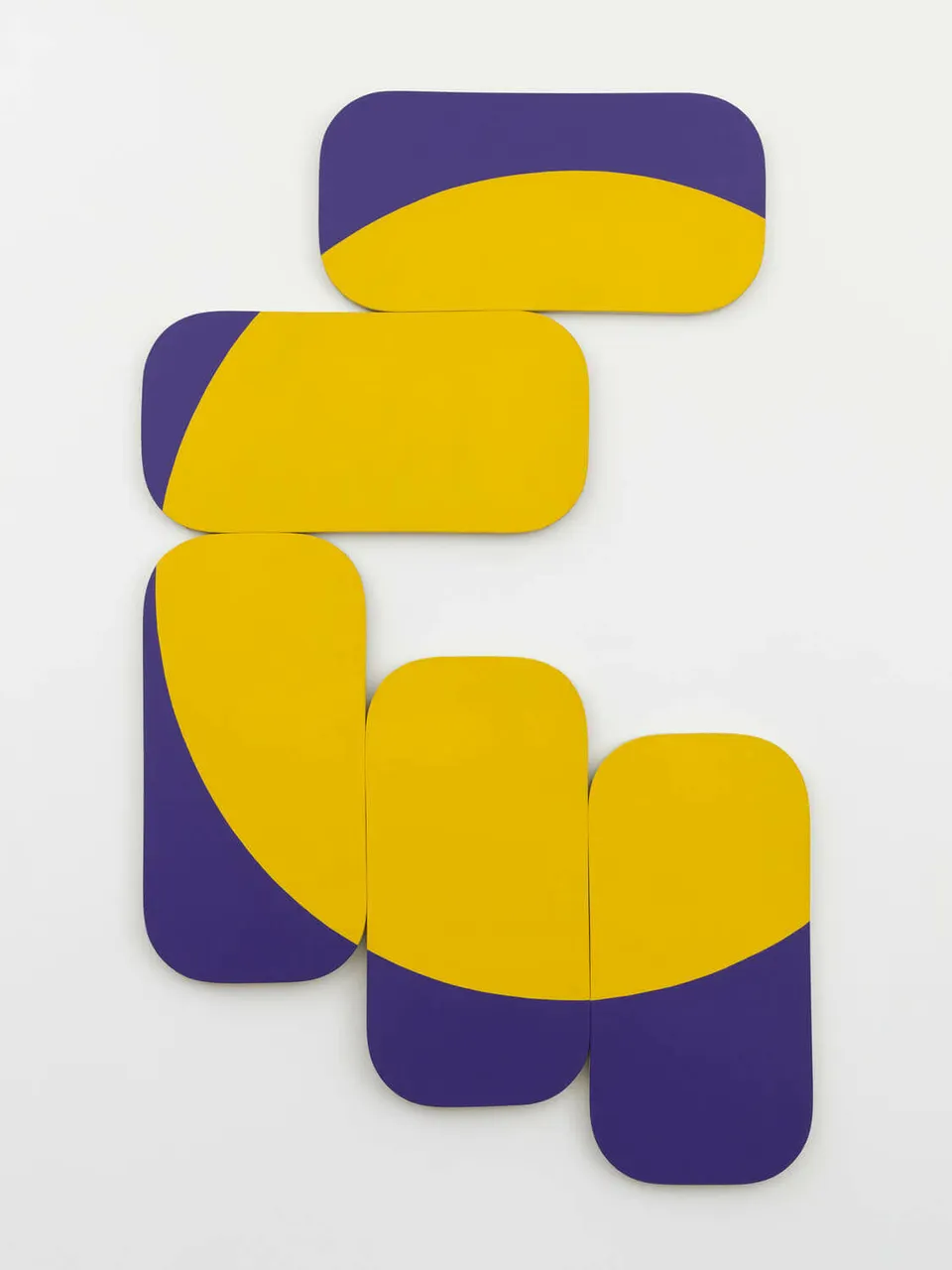 Leon Polk Smith, Constellation: Yellow-Blue-Violet