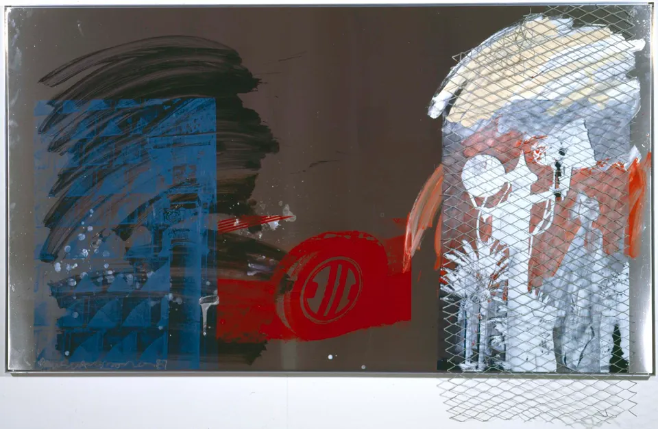 ROBERT RAUSCHENBERG, Diamond Club (Shiner)