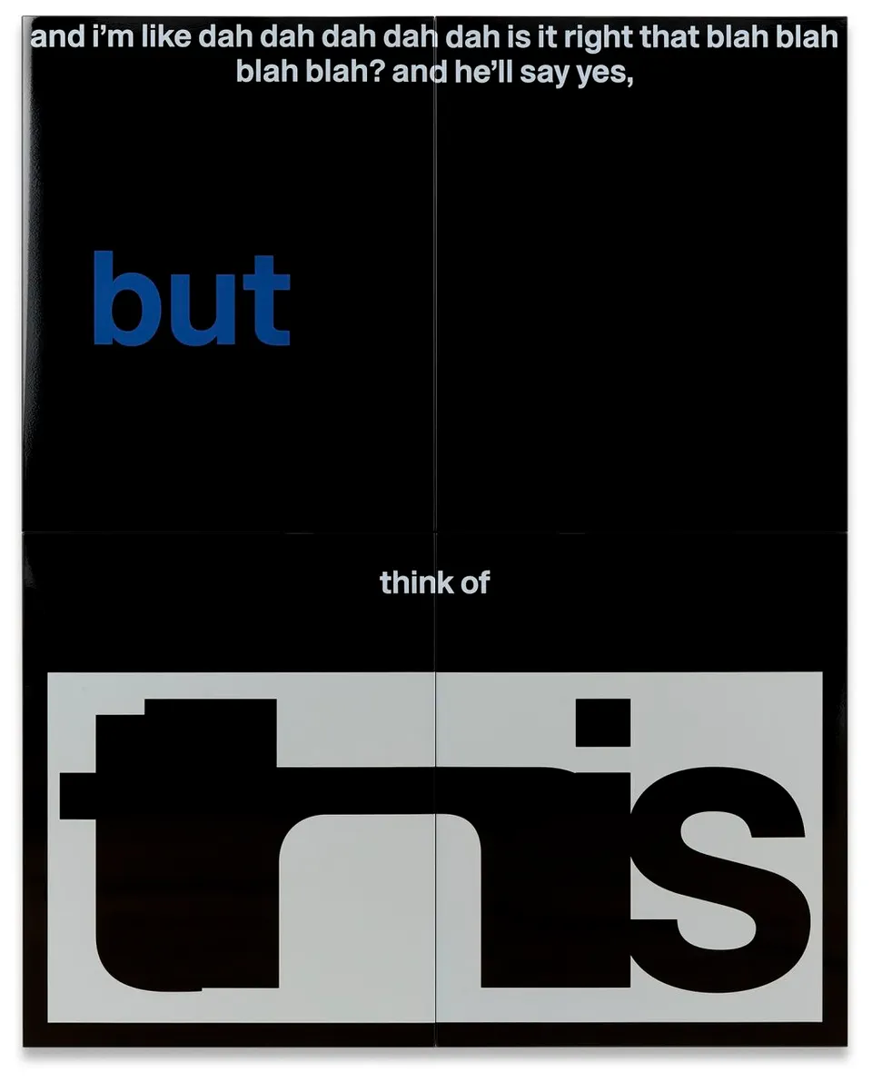 Nora Turato, and i'm like dah dah dah dah dah is it right that blah blah blah blah? and he’ll say yes, but think of this