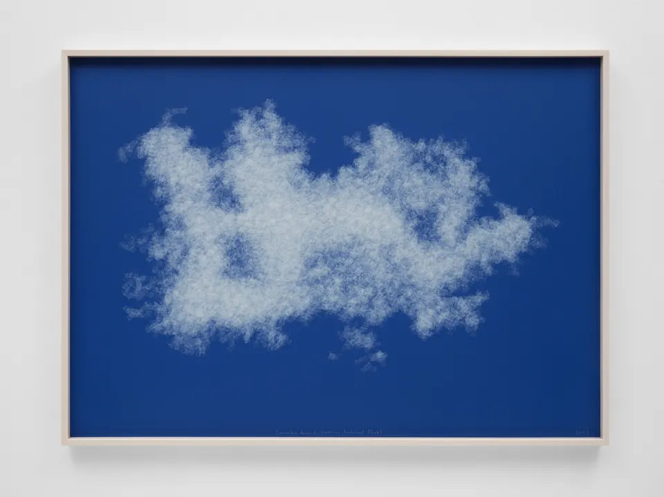 Spencer Finch, Cloud (cumulus, Glacier National Park)