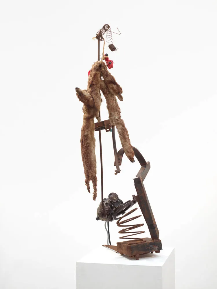 JEAN TINGUELY, Baluba Fourrures n°3