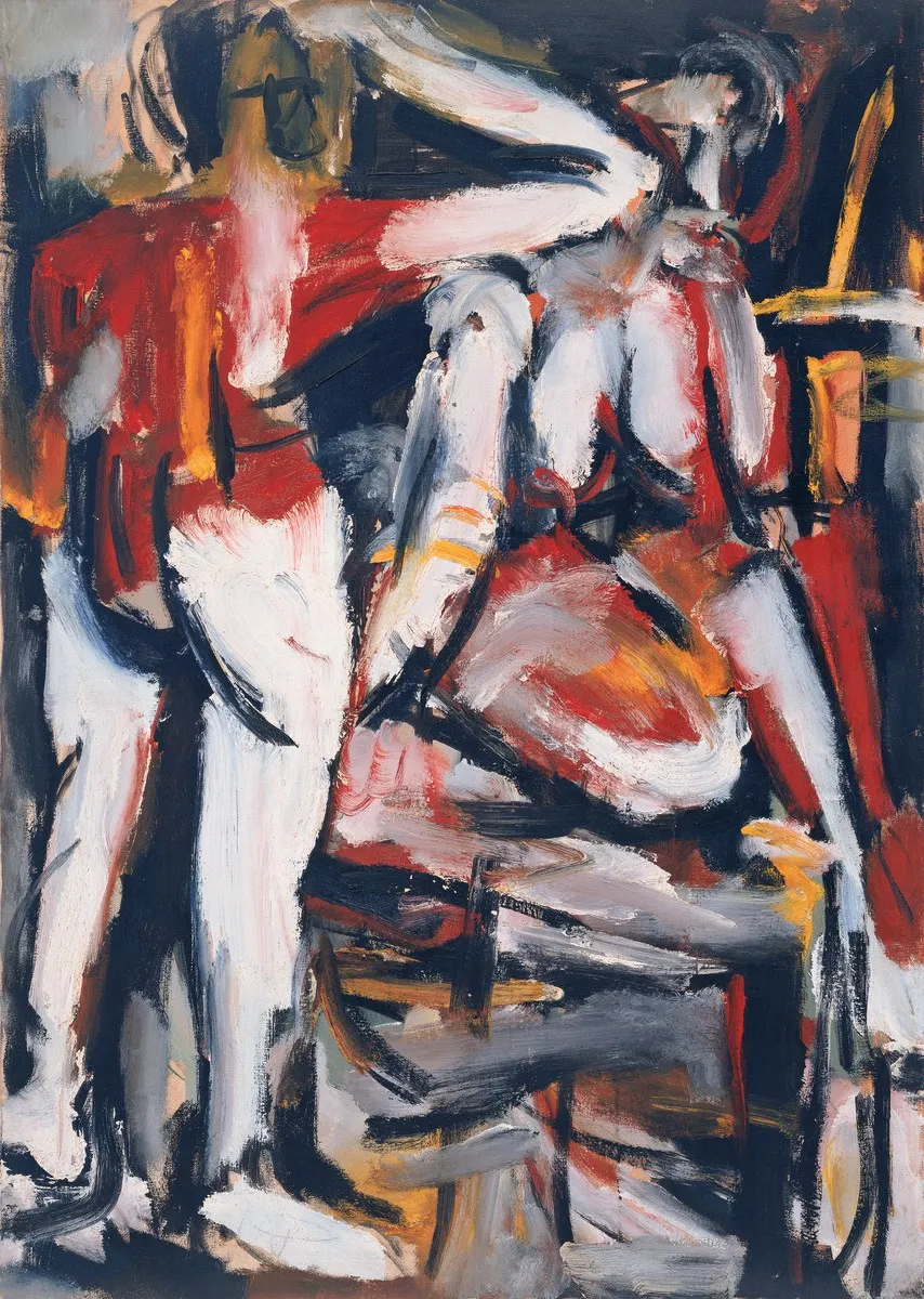 Zeng Fanzhi, Artist and Model No. 2