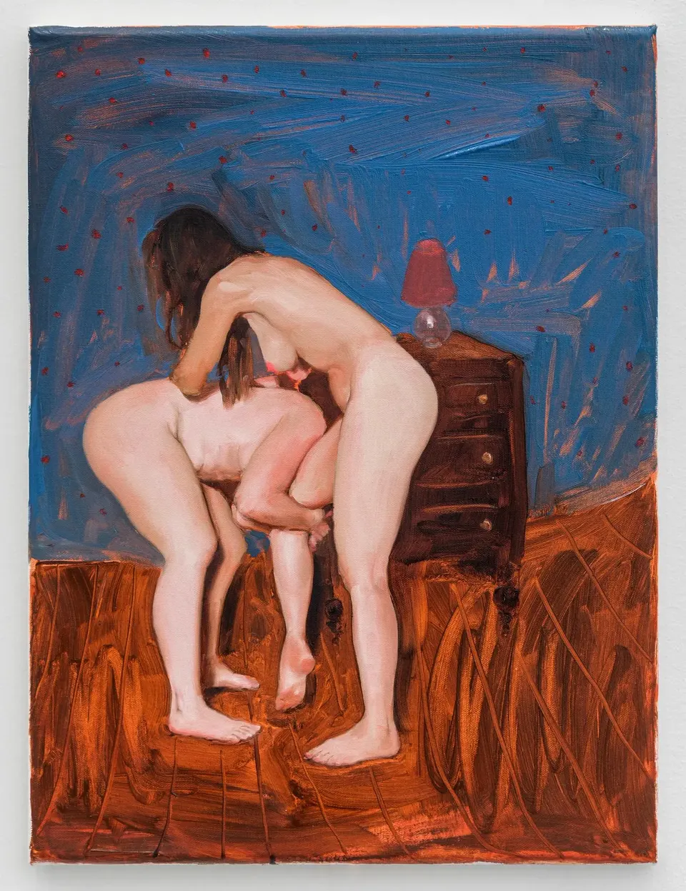 Jenna Gribbon, Saturday chores dusting with lemon pledge wrestlers