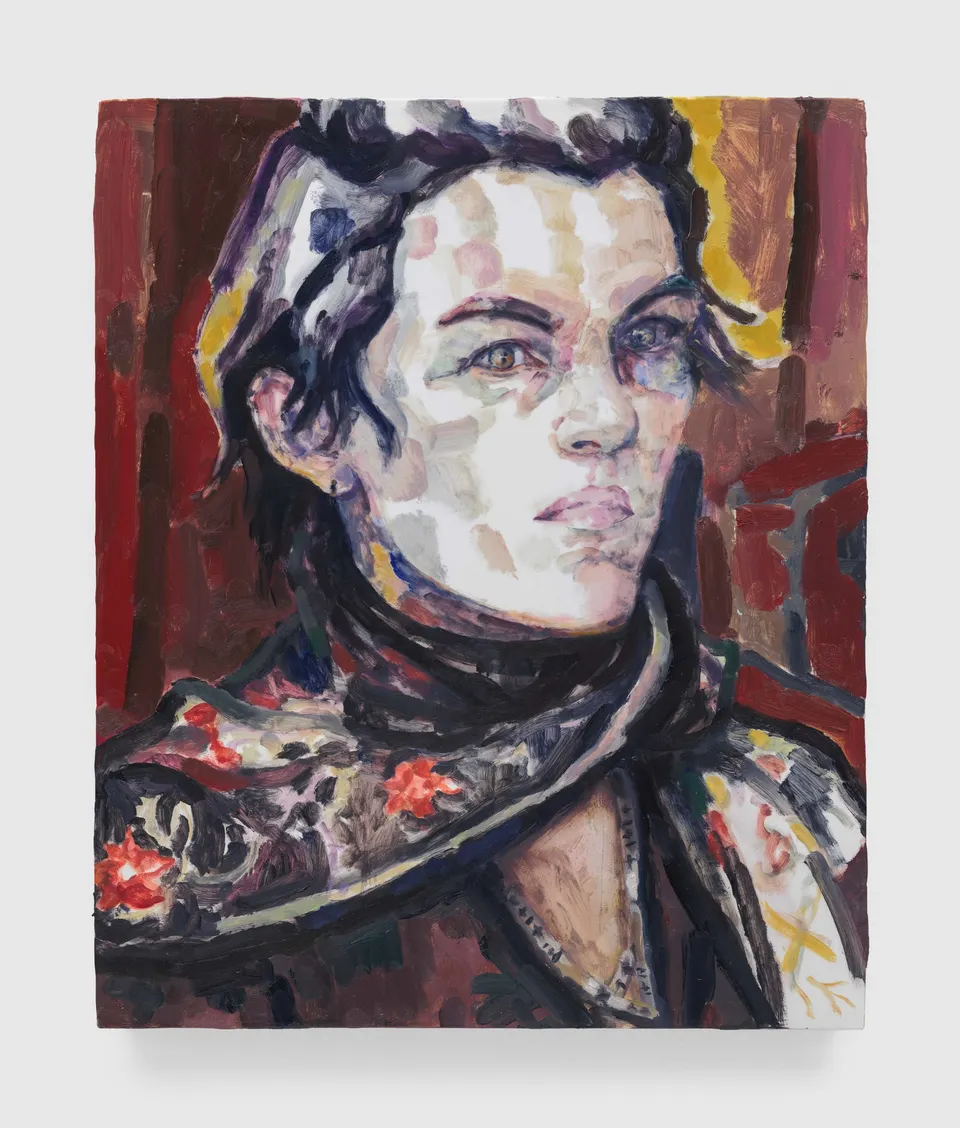 Elizabeth Peyton, Portrait at the Opera (Elizabeth)