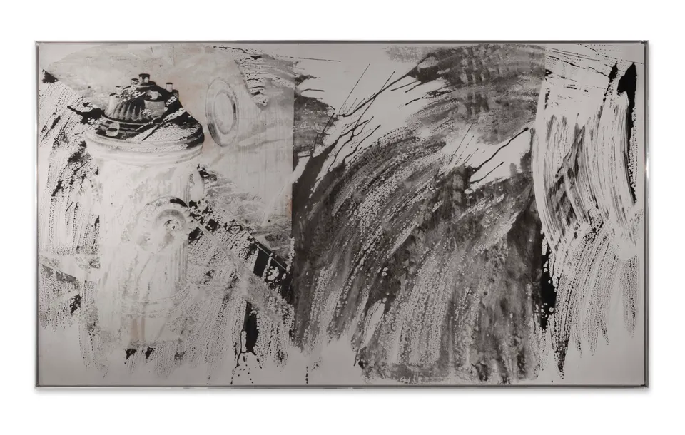 ROBERT RAUSCHENBERG, Hydro (Night Shade)