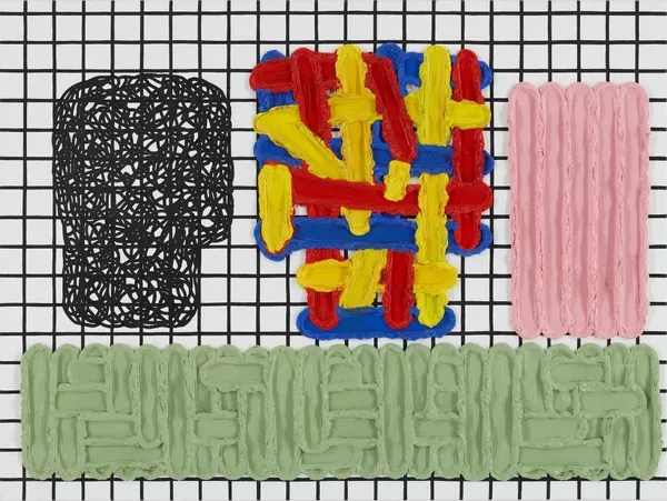 Jonathan Lasker, Still Life in an Uncertain Universe