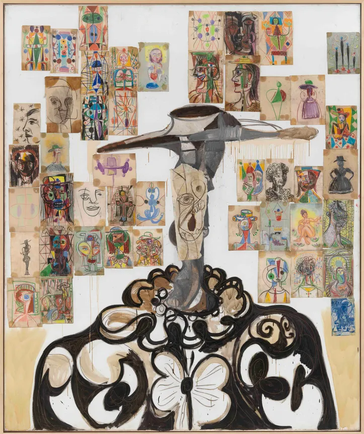 George Condo, Spanish Head Composition