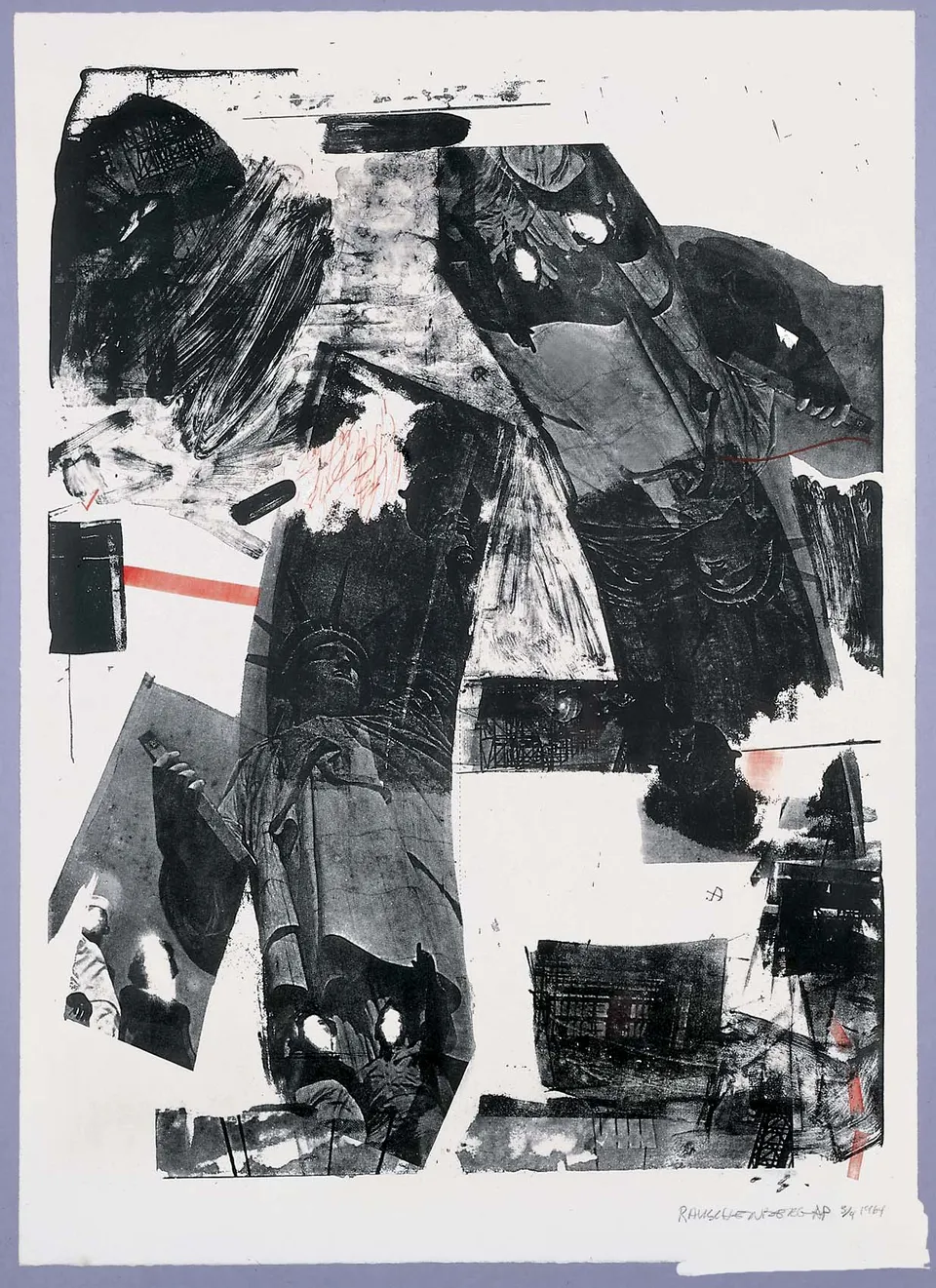 ROBERT RAUSCHENBERG, Front Roll