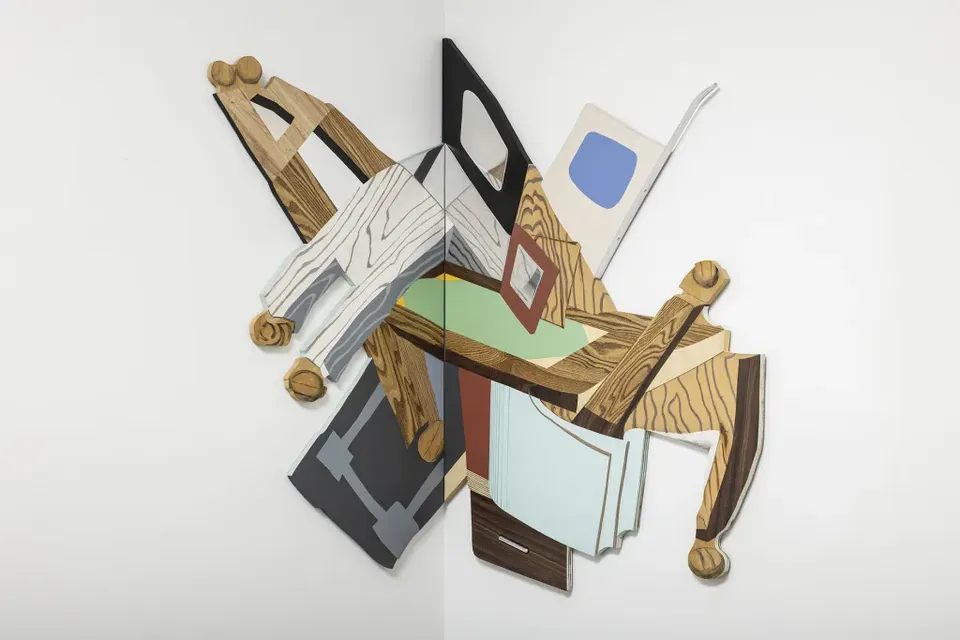 Richard Artschwager, Splatter office